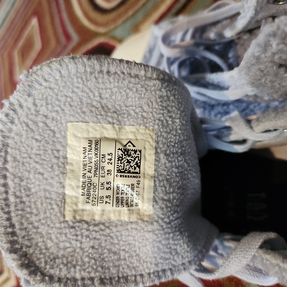 Women Size 7.5 Converse CTAS LIFT HI Sneakers - Picture 8 of 10